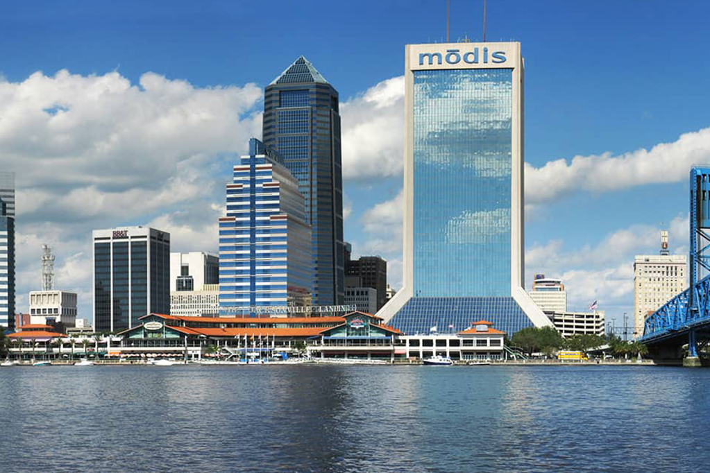 Jacksonville Skyline Panorama