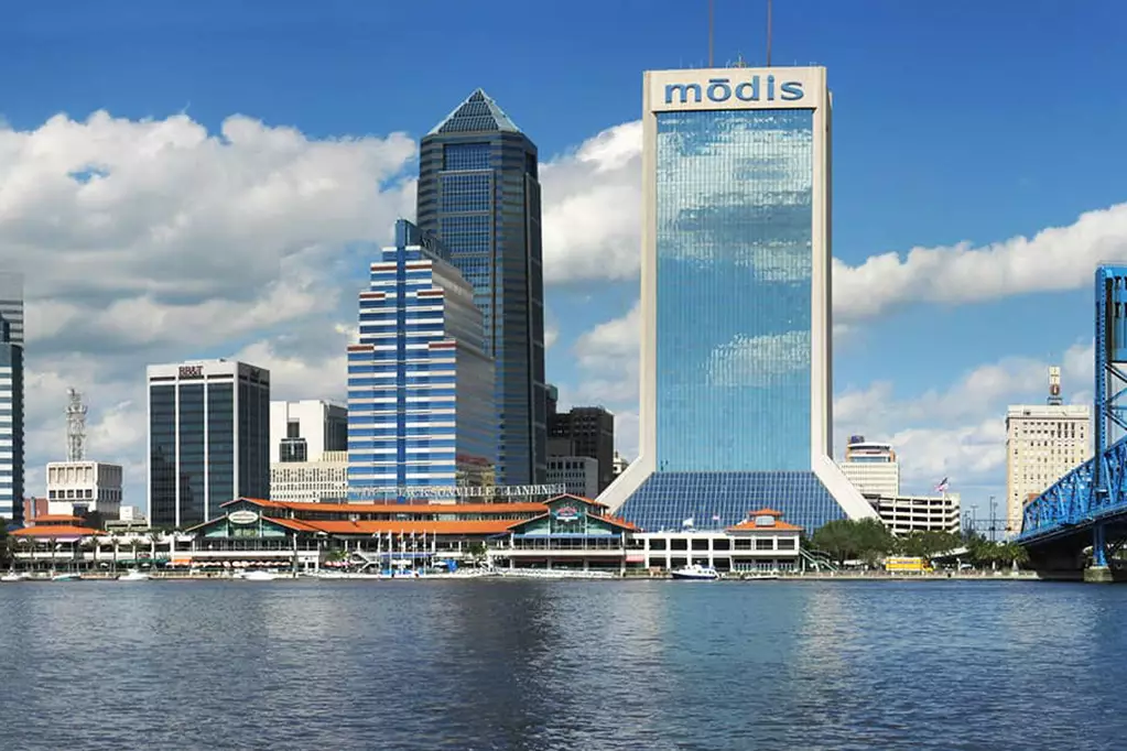 Jacksonville Skyline Panorama